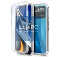 COOL 3D Silicone Case for Xiaomi Poco X4 Pro 5G (Transparent Front + Back) — imagem 1