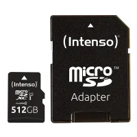 Intenso 3423493 Micro SD UHS-I Premium 512G c/adap — imagem 1