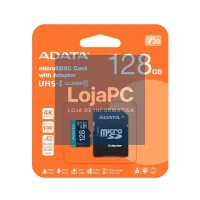 ADATA microSDXC/SDHC UHS-I U3 128GB c/adapt — imagem 2