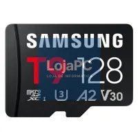 Samsung Micro SDXC T9 128GB classe10 U3 V30 A2 c/a — imagem 1