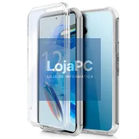 COOL 3D Silicone Case for Xiaomi Redmi Note 12 Pro 5G (Transparent Front + Back) — imagem 1