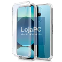 COOL 3D Silicone Case for Xiaomi Redmi Note 14 (Transparent Front + Back) — imagem 1