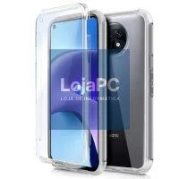 COOL 3D Silicone Case for Xiaomi Redmi Note 9T (Transparent Front + Back) — imagem 1