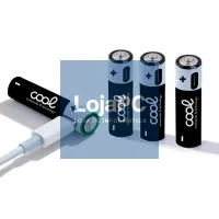 COOL AA LR6 Rechargeable Alkaline Batteries (Pack of 4) — imagem 2