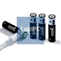 COOL AAA LR03 Rechargeable Alkaline Batteries (Pack of 4) — imagem 3