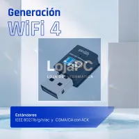 iggual Adaptador USB Wifi 300 Mbps mono 2.4GHz — imagem 5
