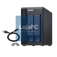 QNAP TR-002 Raid Expansion 2XHDD-Bay 1xUSB-C 3.2 — imagem 1