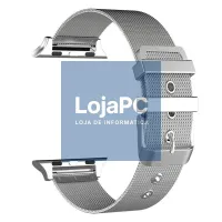 COOL Band for Apple Watch Series 1 / 2 / 3 / 4 / 5 / 6 / 7 / 8 / SE (38 / 40 / 41 mm) Metal Silver — imagem 2