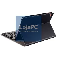 COOL Case for iPad (2019 / 2020 / 2021) 10.2 inch Leatherette Bluetooth Keyboard (Black) — imagem 2