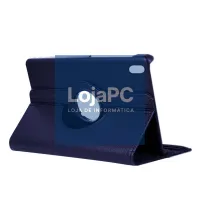 COOL Case for iPad (2022 / 2024) 10.9 (10 Gen.) / 11 2025 (A16) / 12 2026 Blue Leatherette — imagem 3