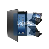 COOL Case for iPad 2 / iPad 3 / 4 Black Leatherette Swivel (Support) — imagem 1