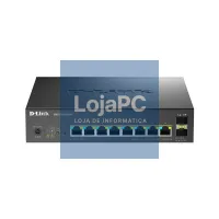 D-Link DMS-1250-10SPL/E Switch 8xMG PoE 2xSFP+ L2 — imagem 1