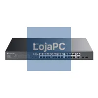 TP-Link ES228GMP Switch 24xPoE+ 2xGb 2xSFP 384W — imagem 1