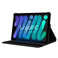 COOL Case for iPad Mini 6 (2021) / Mini 7 (2024) Black Leatherette — imagem 2