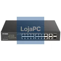 D-Link DGS-1100-18PV2 Switch 16xGb 2xSFP PoE+ — imagem 1