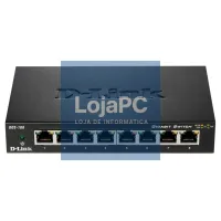 D-Link DGS-108 Switch 8xGB Metal — imagem 1
