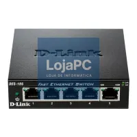 D-Link DES-105 Switch 5x10/100Mbps Metal — imagem 1