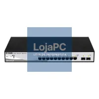 D-Link DGS-1210-10P/E Switch 8xGB PoE 2xSFP — imagem 1