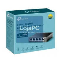 TP-Link TL-SG105MPE Switch 5xGbE (4PoE+) Metal — imagem 5