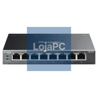TP-Link ES208GP Switch 8xGbE PoE+ Acero Desktop — imagem 1