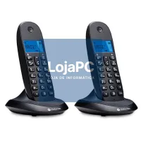 MOTOROLA C1002 CB+ Telefone DECT Preto Duo — imagem 5