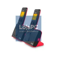 SPC 7292RC2 Telefone DECT BLADE ID AG50 Vermelho Duo — imagem 3