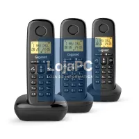 Gigaset Basic 100 sem fios DECT Preto Trio — imagem 1