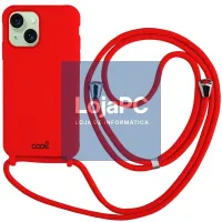 COOL Case for iPhone 15 Plus Red Smooth Cord — imagem 1