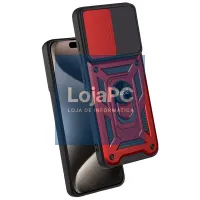COOL Case for iPhone 15 Pro Max Hard Ring Red — imagem 3
