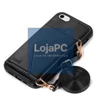 COOL Case for iPhone 7 / 8 / SE (2020) / SE (2022) Pendant Wallet Black — imagem 3