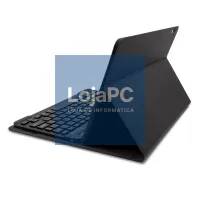 COOL Case for Samsung Galaxy Tab A8 X200 / X205 Leatherette Bluetooth Keyboard Black 10.5 inch — imagem 4