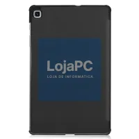COOL Case for Samsung Galaxy Tab S6 Lite / S6 Lite 2022 / 2024 (P610 / P615 / P619) Black Leatherette 10.4 inch — imagem 3