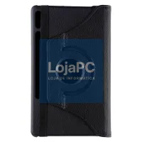 COOL Case for Samsung Galaxy Tab S7 / Tab S8 Smooth Leatherette Black 11 inch — imagem 2