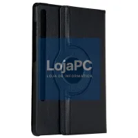 COOL Case for Samsung Galaxy Tab S7 FE T736 Smooth Leatherette Black 12.4 in. — imagem 3