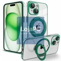 COOL Cover for iPhone 15 Plus Magnetic Ring Green — imagem 2