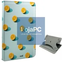COOL Ebook / Tablet Universal 9.7 - 11 inch Leatherette Case Lemons (Panoramic) — imagem 1