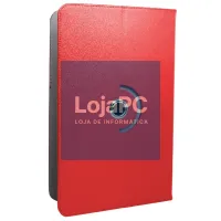 COOL Ebook Tablet Universal 9.7 - 11 Inches Leatherette Case Red (Square) — imagem 4