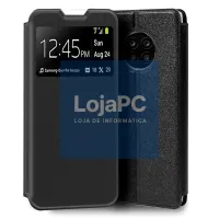 COOL Flip Cover for Huawei Honor 50 Lite / Nova 8i Smooth Black — imagem 1