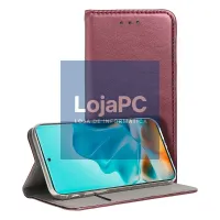 COOL Flip Cover for Motorola Edge 60 / Edge 60 Fusion Smooth Burgundy — imagem 1