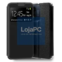 COOL Flip Cover for Motorola Moto E13 Smooth Black — imagem 1