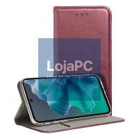 COOL Flip Cover for Motorola Moto G35 5G Smooth Burgundy — imagem 1