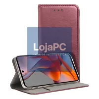 COOL Flip Cover for Motorola Moto G75 5G Smooth Burgundy — imagem 1