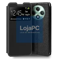 COOL Flip Cover for Oppo Reno 12 F 4G / 5G / Reno 12 FS 4G / 5G Smooth Black — imagem 1
