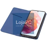 COOL Flip Cover for Samsung G990 Galaxy S21 Smooth Blue — imagem 3