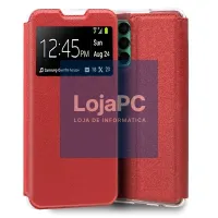 COOL Flip Cover for Samsung M135 Galaxy M13 / A23 5G Smooth Red — imagem 1