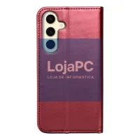 COOL Flip Cover for Samsung S926 Galaxy S24 Plus / S25 Plus Smooth Burgundy — imagem 2