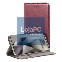 COOL Flip Cover for Samsung S928 Galaxy S24 Ultra Smooth Burgundy — imagem 1
