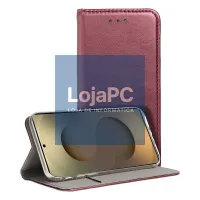 COOL Flip Cover for Samsung S938 Galaxy S25 Ultra Smooth Burgundy — imagem 1