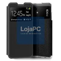 COOL Flip Cover for Xiaomi Poco M5 Smooth Black — imagem 1