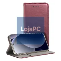 COOL Flip Cover for Xiaomi Redmi Note 15 Pro Plus 5G / Poco M8 Pro 5G Smooth Burgundy — imagem 1